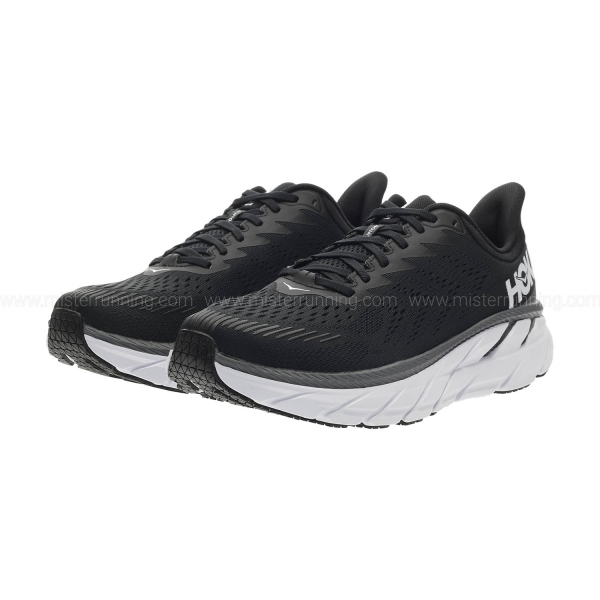 Hoka Clifton 7 - Black/White