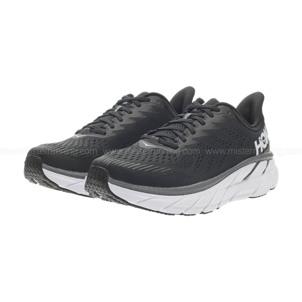 Hoka Clifton 7 - Black/White
