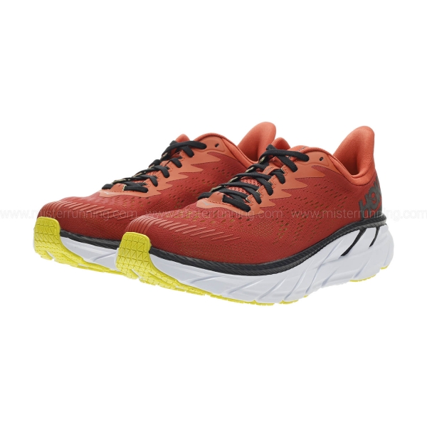 Hoka Clifton 7 - Chili/Black