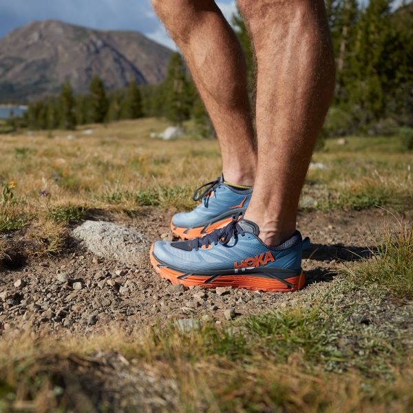 Hoka Mafate Speed 3 - Provincial Blue/Carrot