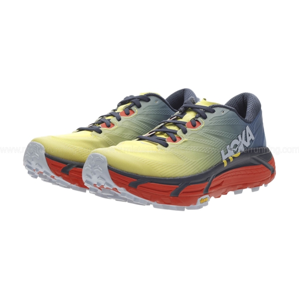 Hoka Mafate Speed 3 - Provincial Blue/Fiesta