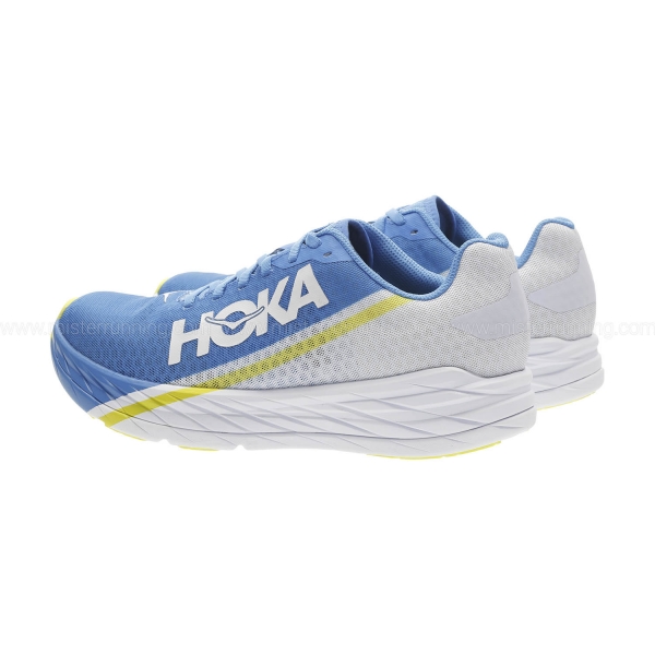 Hoka Rocket X - White/Diva Blue