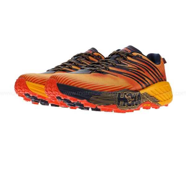 Hoka Speedgoat 4 - Gold Fusion/Black Iris