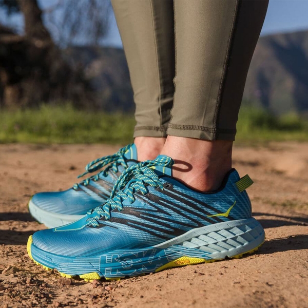 Hoka Speedgoat 4 - Capri Breeze/Angel Blue