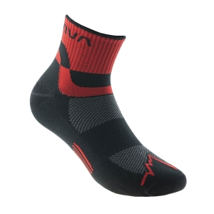 Running Socks La Sportiva Mountain Socks  Black/Red 69B999300