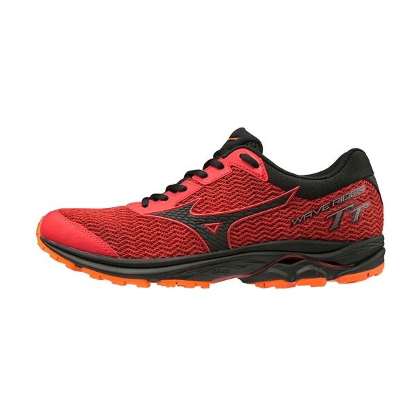 Mizuno Wave Rider TT - High Risk Red/Black/Red Orange