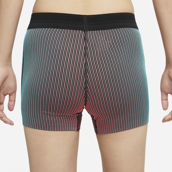 Nike Aeroswift Logo 4in Pantaloncini - Bright Crimson/Black/White