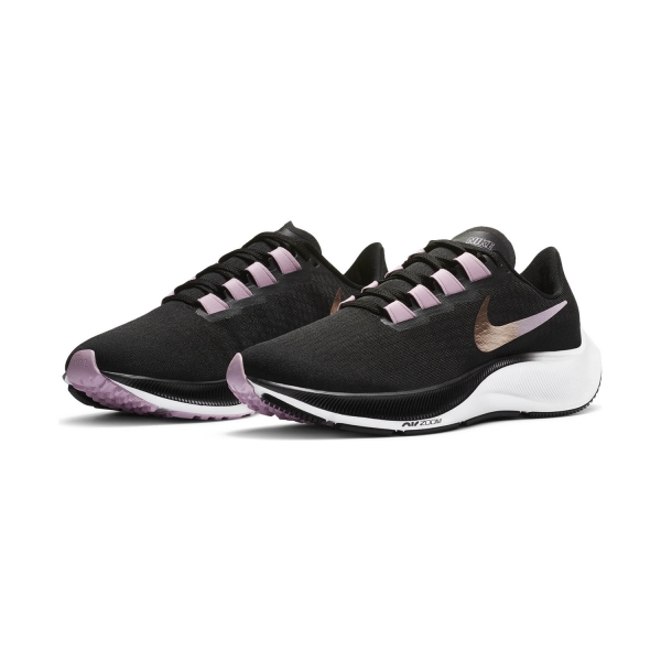 Nike Air Zoom Pegasus 37 - Black/Metallic Red Bronze/Light Arctic Pink
