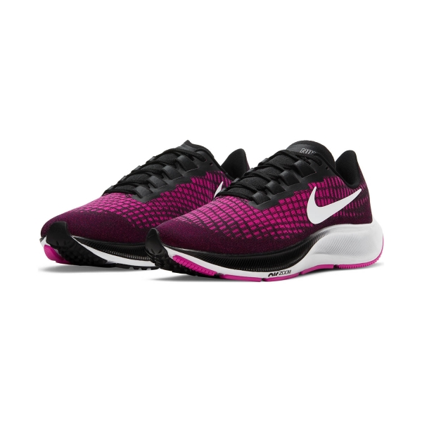 Nike Air Zoom Pegasus 37 - Black/White/Pink Blast