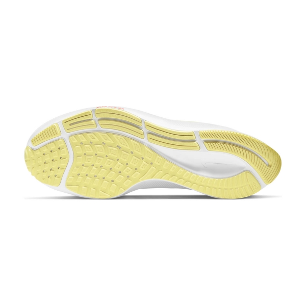 Nike Air Zoom Pegasus 37 - White/Light Zitron/Bright Mango