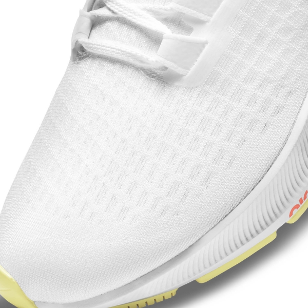 Nike Air Zoom Pegasus 37 - White/Light Zitron/Bright Mango
