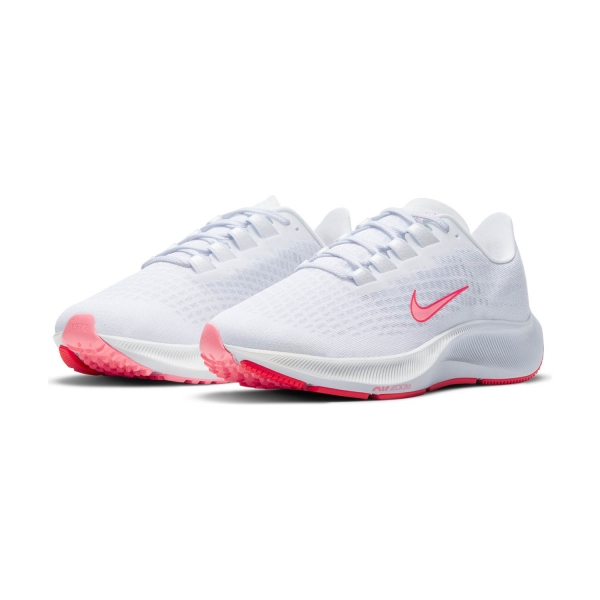 Nike Air Zoom Pegasus 37 VT - White/Sunset Pulse/Bright Crimson