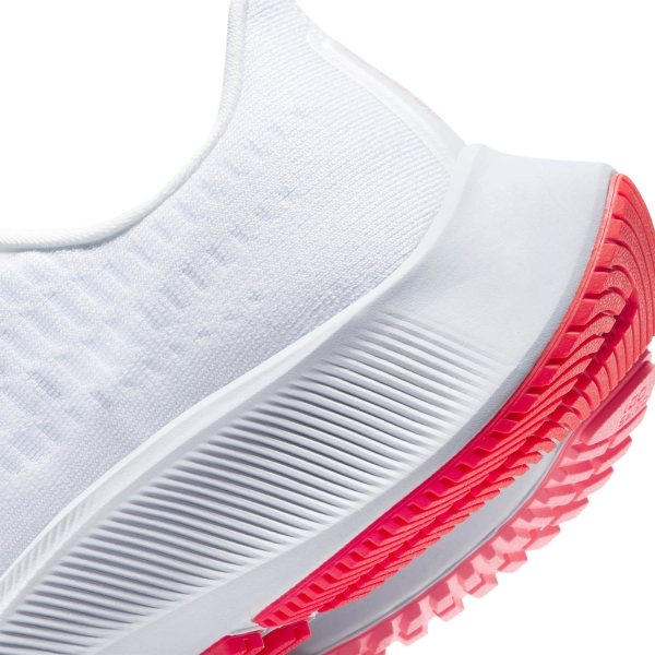 Nike Air Zoom Pegasus 37 VT - White/Sunset Pulse/Bright Crimson