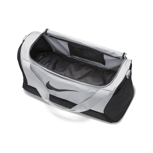 Nike Brasilia Medium Duffle - Light Smoke Grey/Dark Smoke Grey/Black
