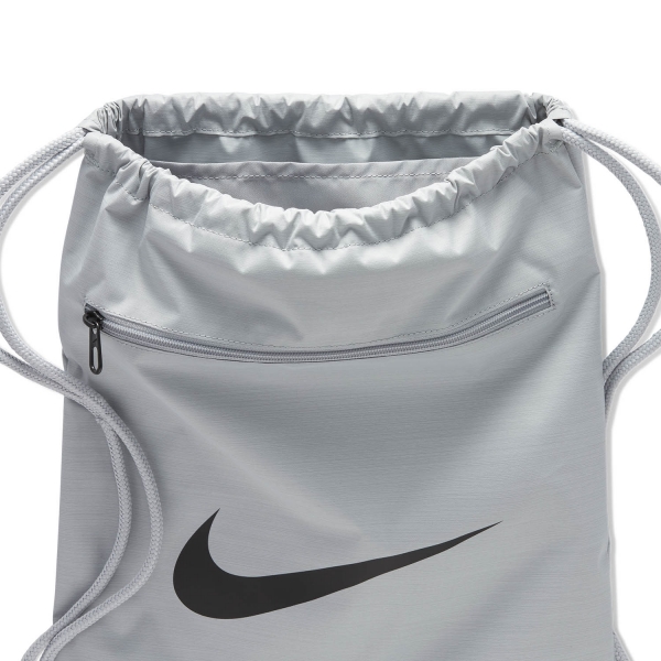 Nike Brasilia Sackpack - Light Smoke Grey/Dark Smoke Grey/Black