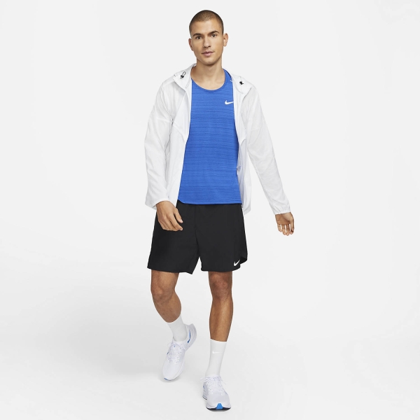 Nike Challenger 2 in 1 7in Pantaloncini - Black/Reflective Silver