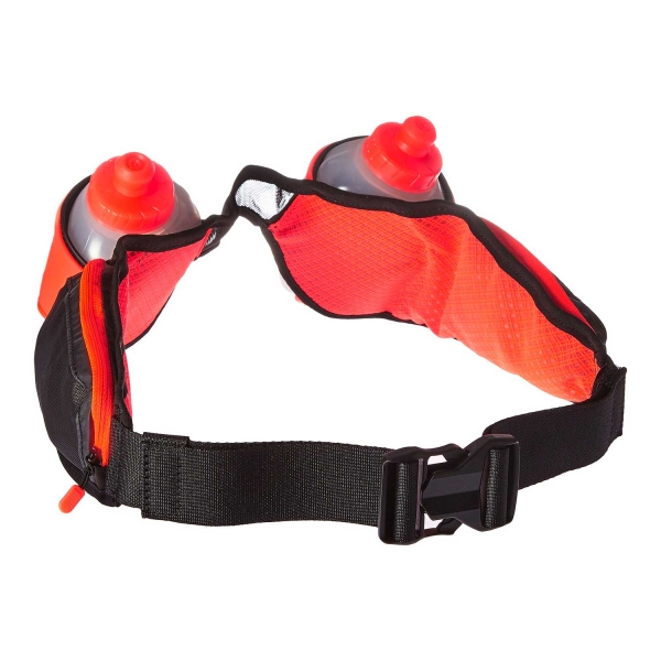 Nike Double Flask Belt - Black/Fluo Orange