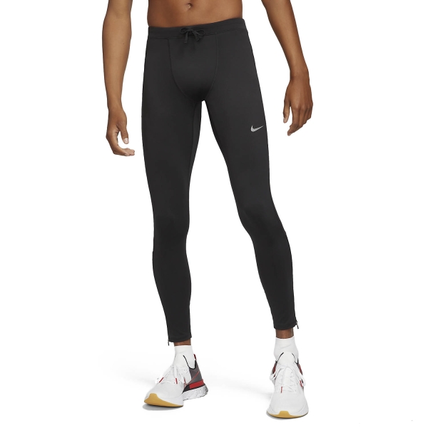 Men's Underwear Tights Nike DriFIT Essential Tights  Black/Reflective Silver CZ8830010