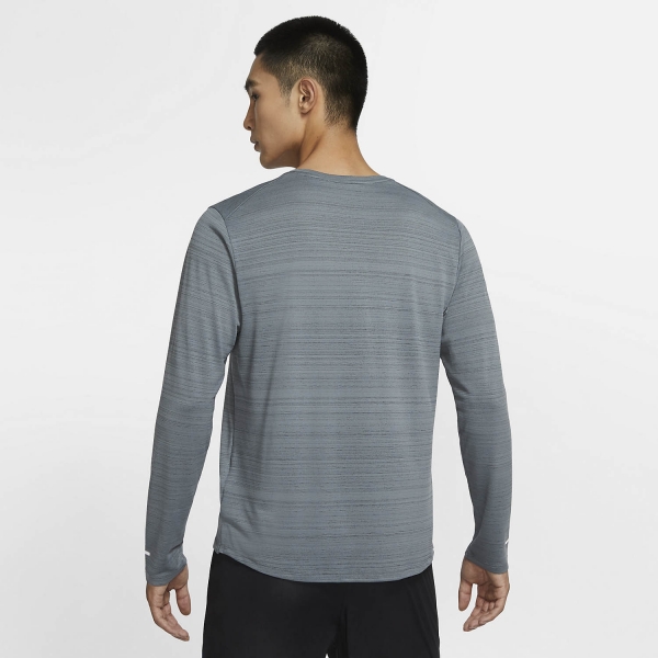 Nike Dri-FIT Miler Shirt - Smoke Grey/Reflective Silver