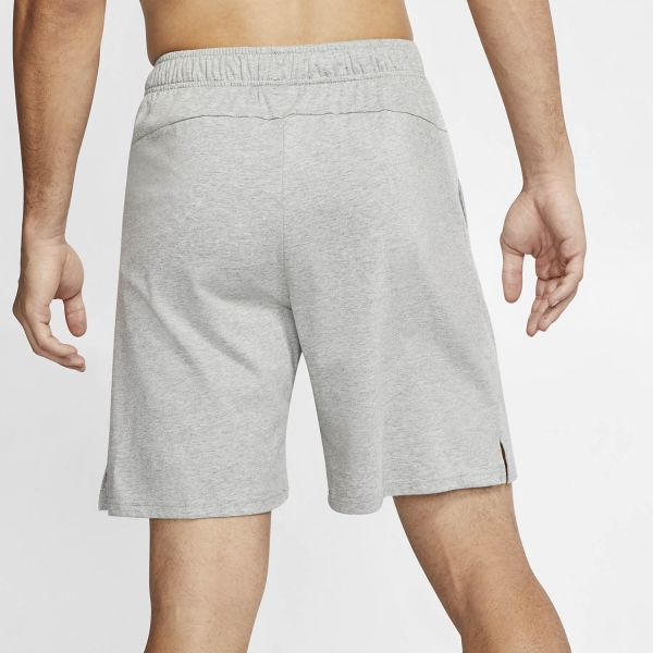 Nike Dry Cotton 2.0 9in Pantaloncini - Dark Grey Heather/Black