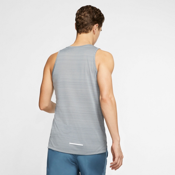 Nike Dry Miler Tank - Smoke Grey/Heather/Reflective Silver