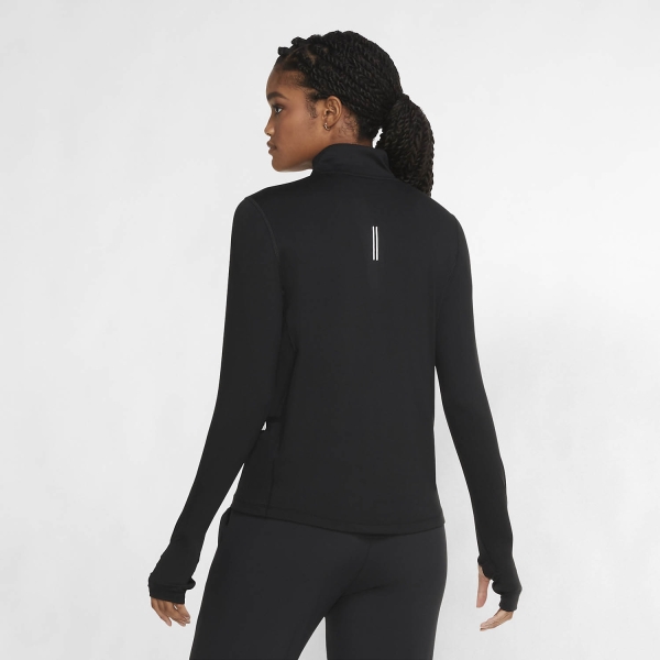 Nike Element Maglia - Black/Reflective Silver