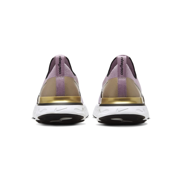 Nike React Infinity Run Flyknit - Plum Fog/Black/Metallic Gold