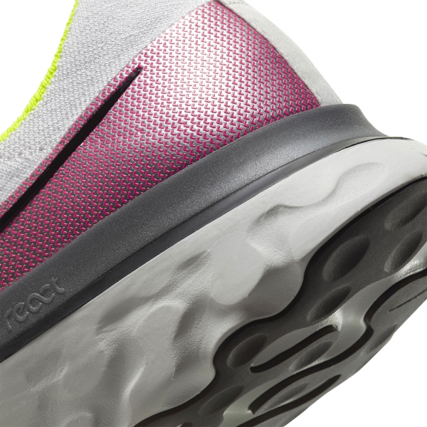 Nike React Infinity Run Flyknit - Platinum Tint/Black Pink/Blast