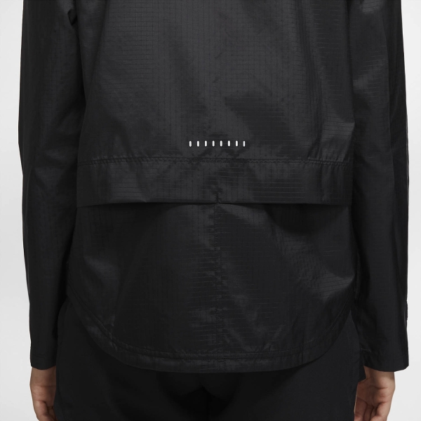 Nike Essential Chaqueta - Black/Reflective Silver