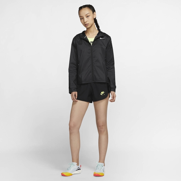 Nike Essential Chaqueta - Black/Reflective Silver