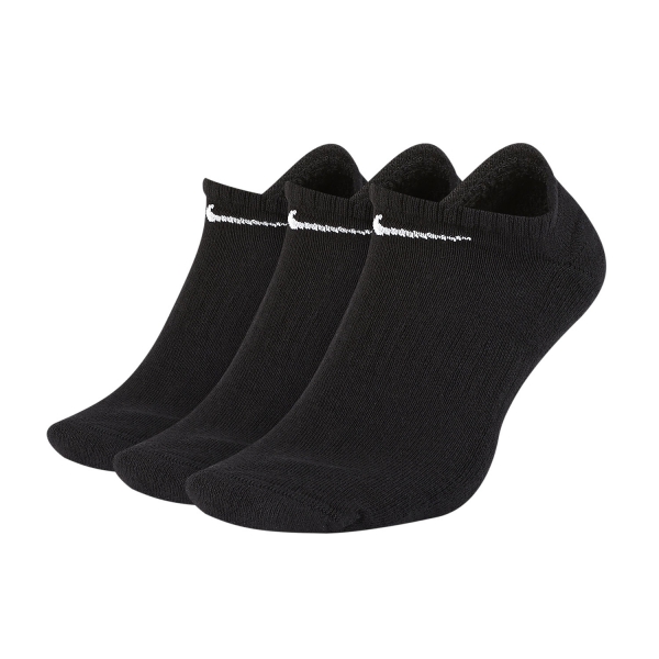 Calcetines Running Nike Everyday Cush x 3 Socks  Black/White SX7673010
