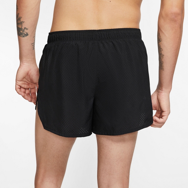 Nike Fast 4in Shorts - Black/Reflect Silver