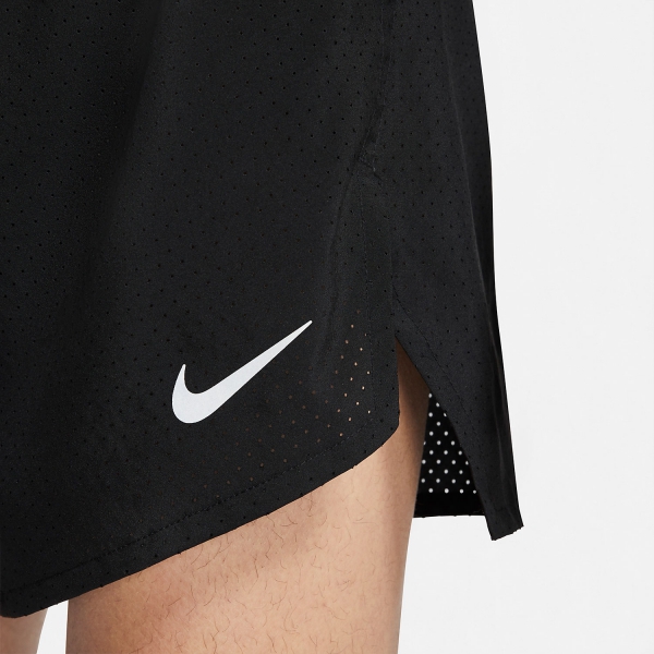 Nike Fast 4in Shorts - Black/Reflect Silver