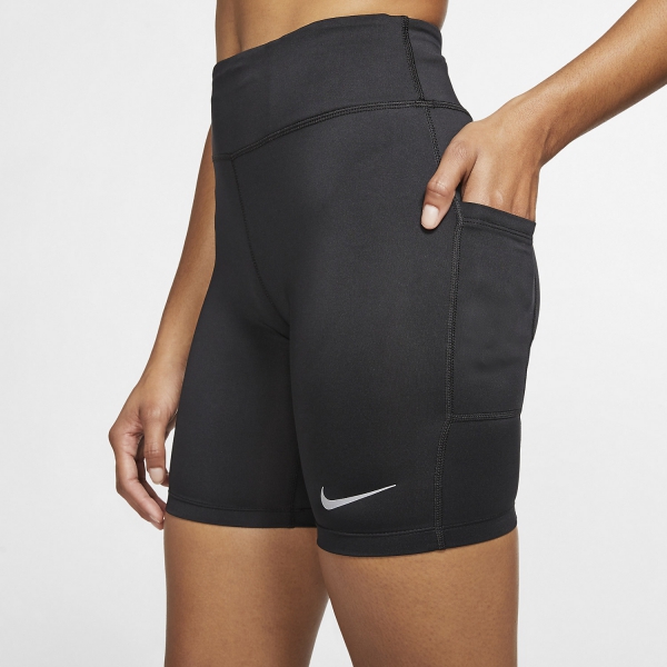 Nike Fast 7in Shorts - Black/Reflective Silver