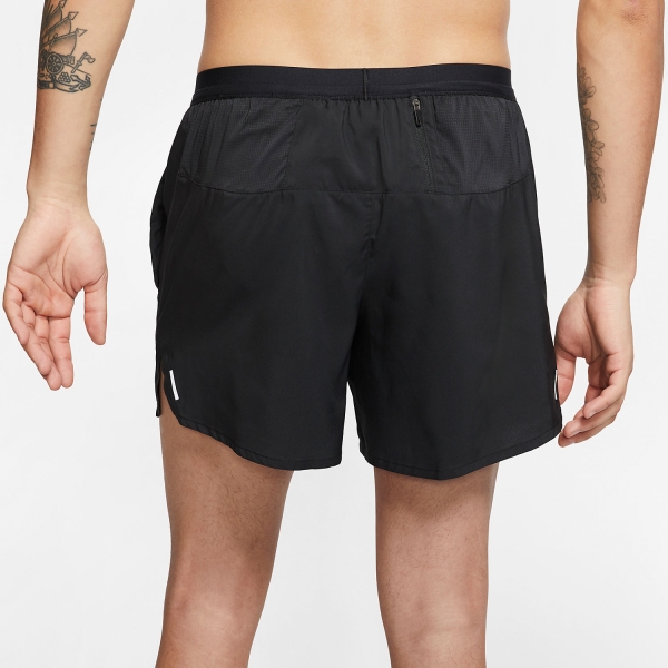 Nike Flex Stride 5in Shorts - Black/Reflective Silver