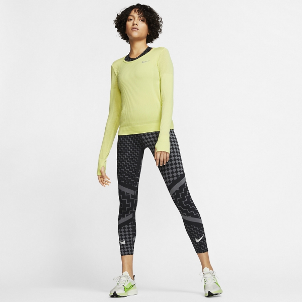 Nike Infinite Shirt - Lime Light/Reflective Silver