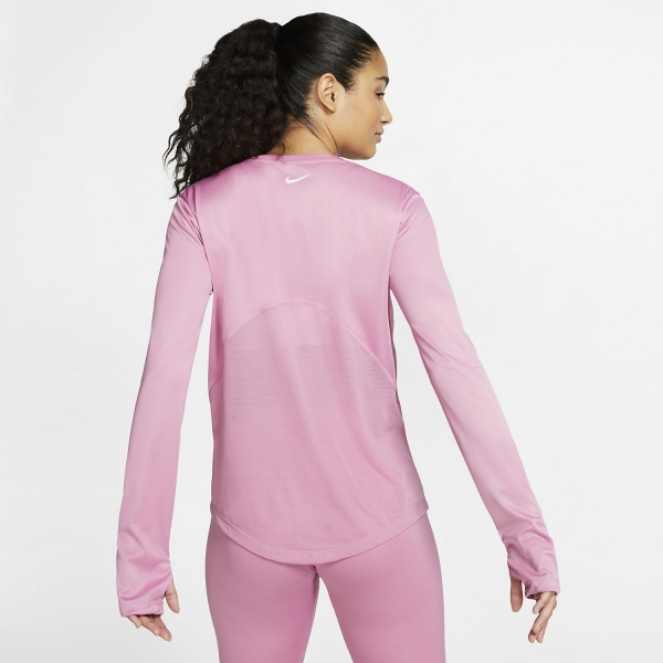 Nike Miler Shirt - Magic Flamingo/Reflective Silver