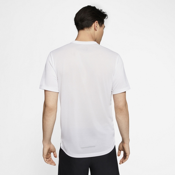 nike miler white t shirt