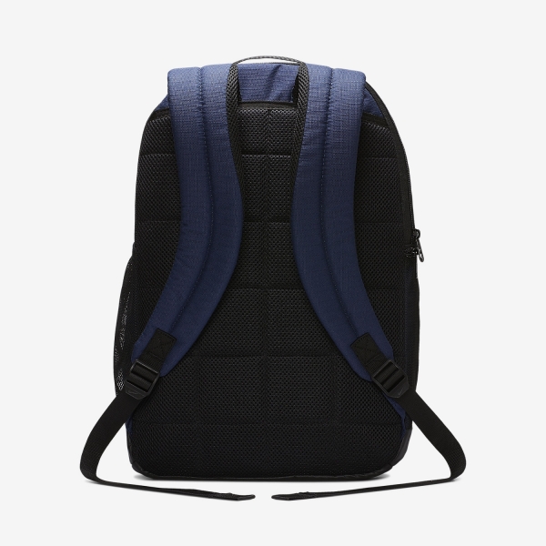 Nike Brasilia Logo Backpack - Midnight Navy/Black White