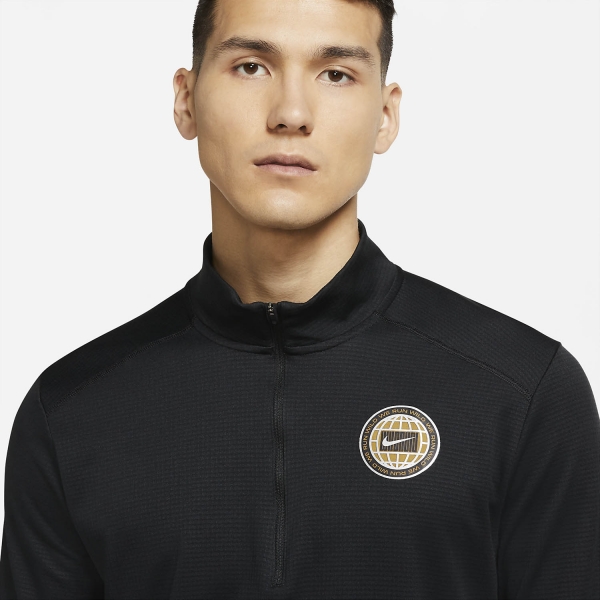 Nike Pacer Wild Run Shirt - Black/Reflective Silver