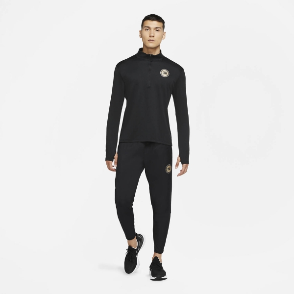 Nike Pacer Wild Run Shirt - Black/Reflective Silver