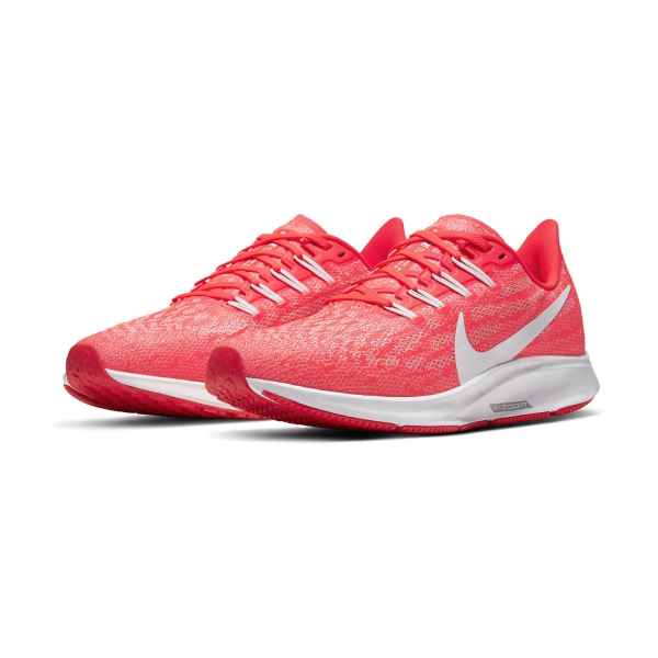 Nike Air Zoom Pegasus 36 - aser Crimson/White/Platinium Tint