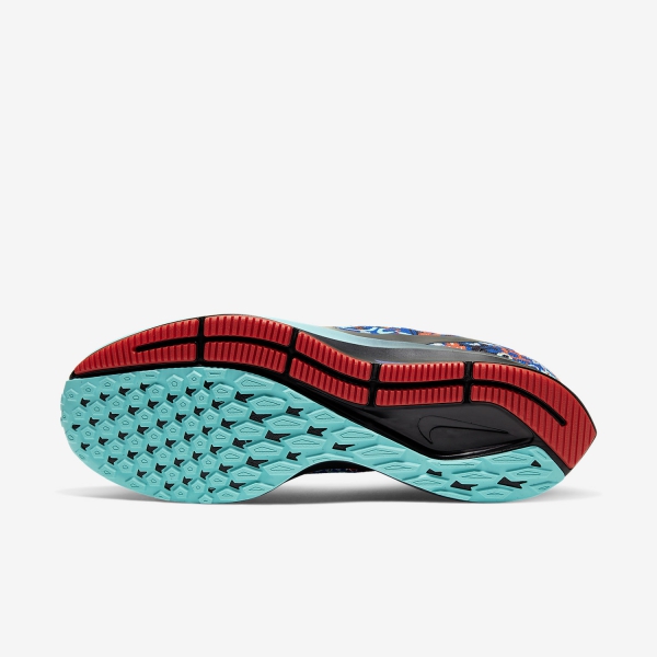 Nike Air Zoom Pegasus 36 AS - Team Orange/Black/Light Acqua/Laser Blue