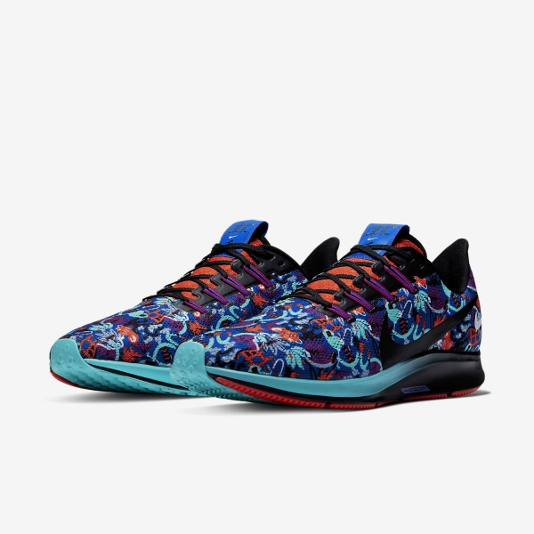 Nike Air Zoom Pegasus 36 AS - Team Orange/Black/Light Acqua/Laser Blue