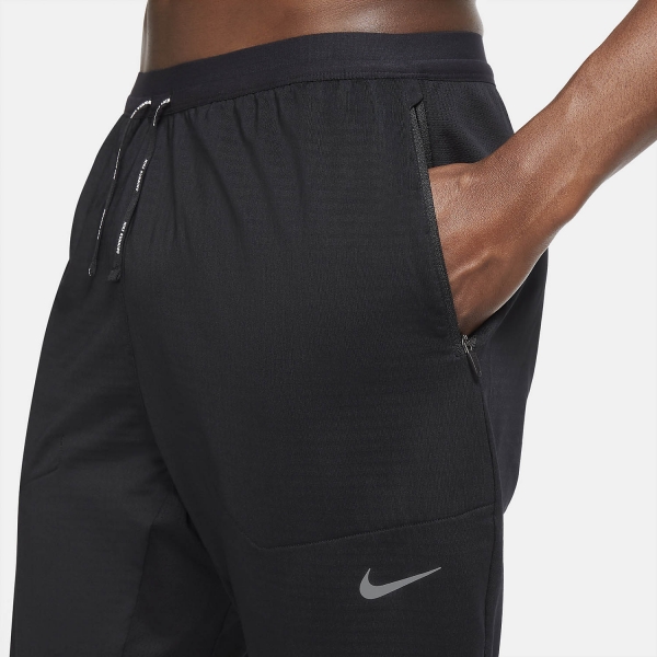 Nike Phenom Elite Knit Pantalones - Black/Reflective Silver