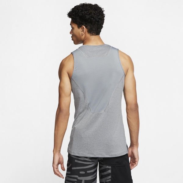 Nike Pro Breathe Tank - Smoke Grey/Black