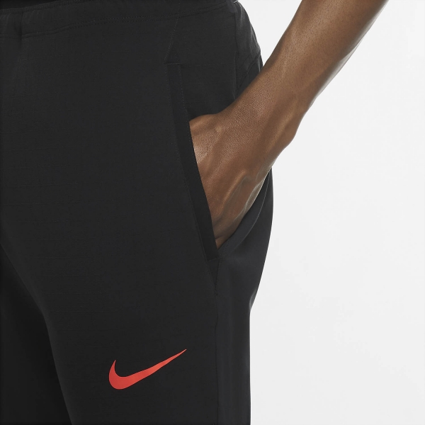 Nike Pro Flex Rep Pants - Black/Bright Crimson