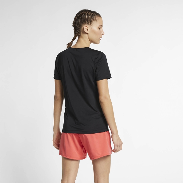 Nike Pro Camiseta - Black/White