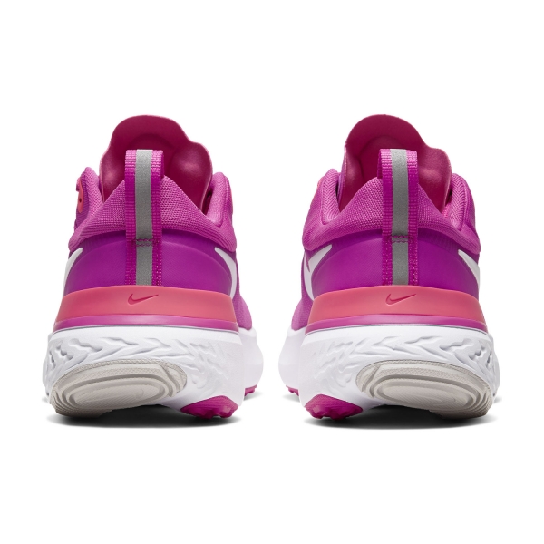 Nike React Miler - Fire Pink/White/Team Orange/Vast Grey