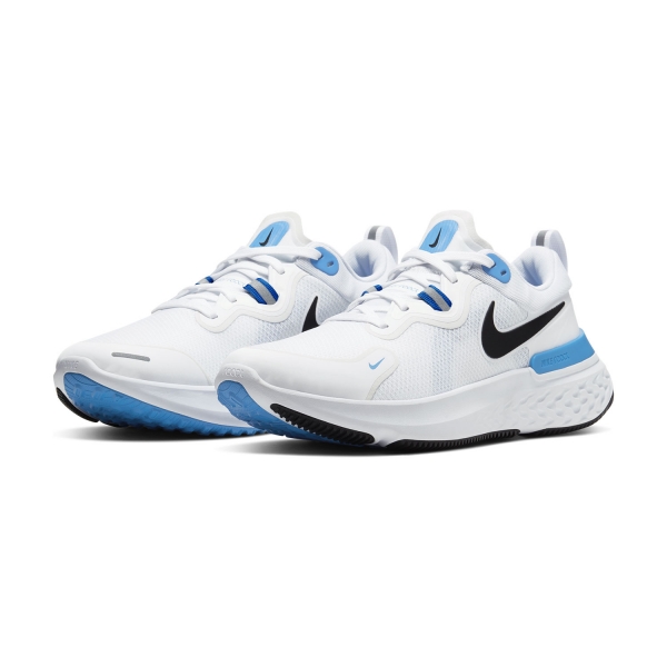 Nike React Miler - White/Black/Photo Blue